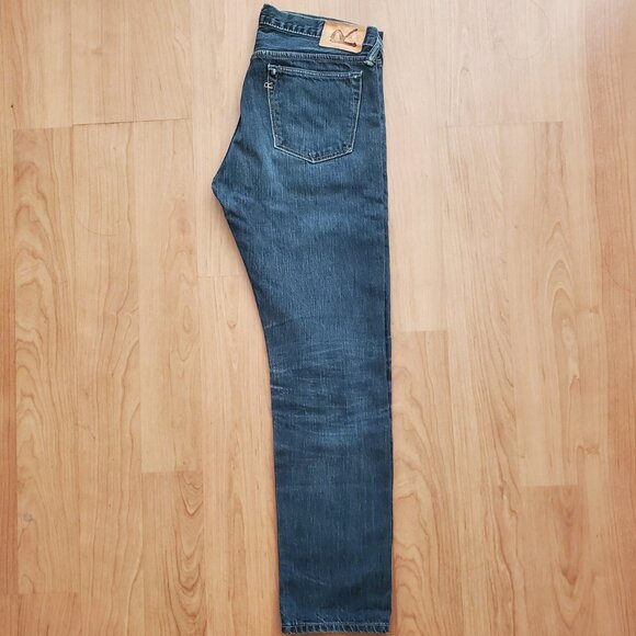 45R Dark Indigo Jeans – Premium Vintage Made in Japan - Picture 2 of 9